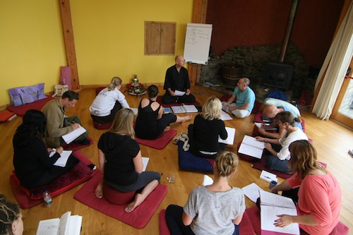 Zenways course - class with students