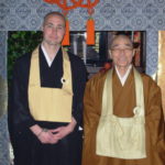 Matt Shinkai Kane with Shinzan Roshi