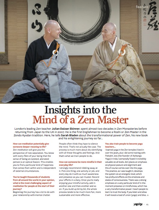 Insights into the Mind of a Zen Master