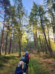 Scotland mountain walk