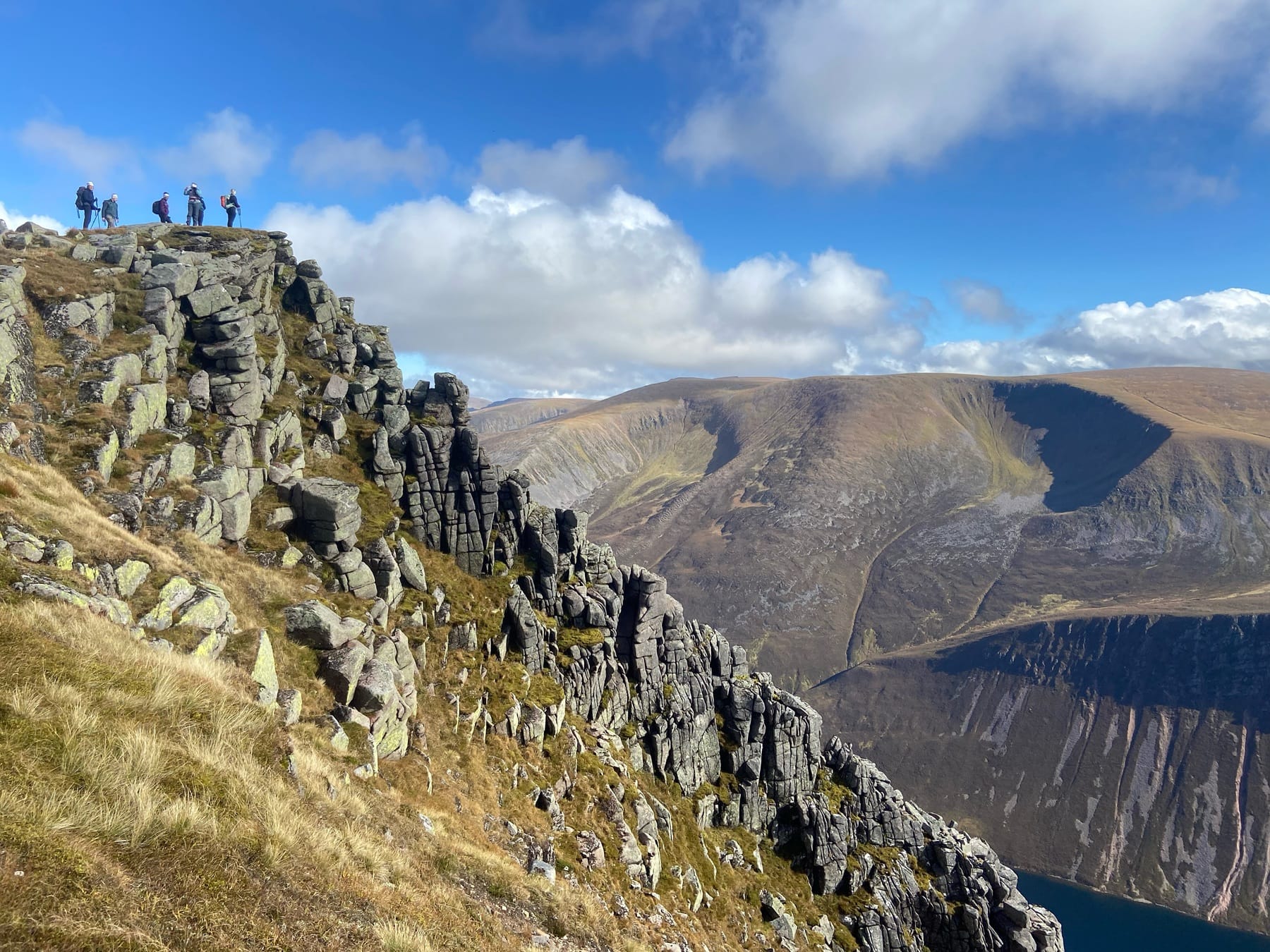Highland mountain walk